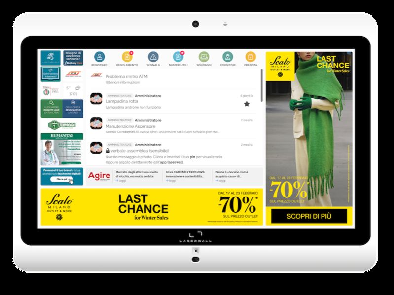 Technoretail - Laserwall rinnova la collaborazione con Scalo Milano Outlet & More 