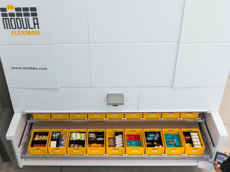 Technoretail - Modula lancia il nuovo sistema automatizzato di stoccaggio verticale 