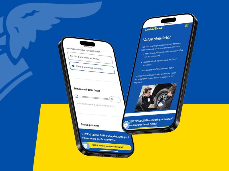 Technoretail - Goodyear presenta il Fleet Value Simulator per le flotte di trasporto 