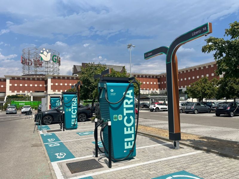 Technoretail - Electra: nuove stazioni di ricarica ultraveloce in 6 shopping center 