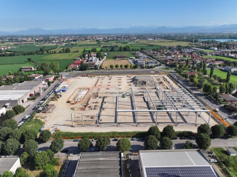 Technoretail - Garbe: primo pilastro del MilEast Logistics Park di Covo (Bergamo) 