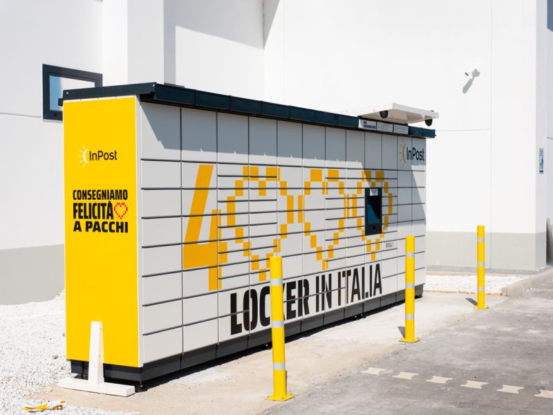 Technoretail - InPost Italia raggiunge 4mila locker e lancia un nuovo servizio 