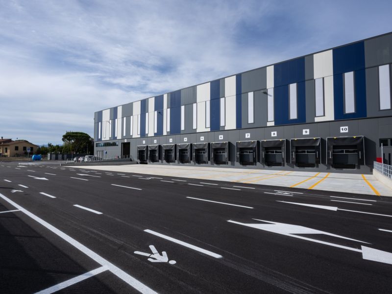 Technoretail - Logicor completa i lavori di un nuovo hub logistico in Toscana 