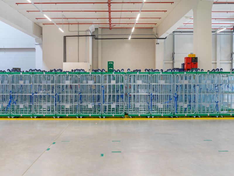 Technoretail - Tesisquare ottimizza la tracciabilità dei roll container di Carrefour 