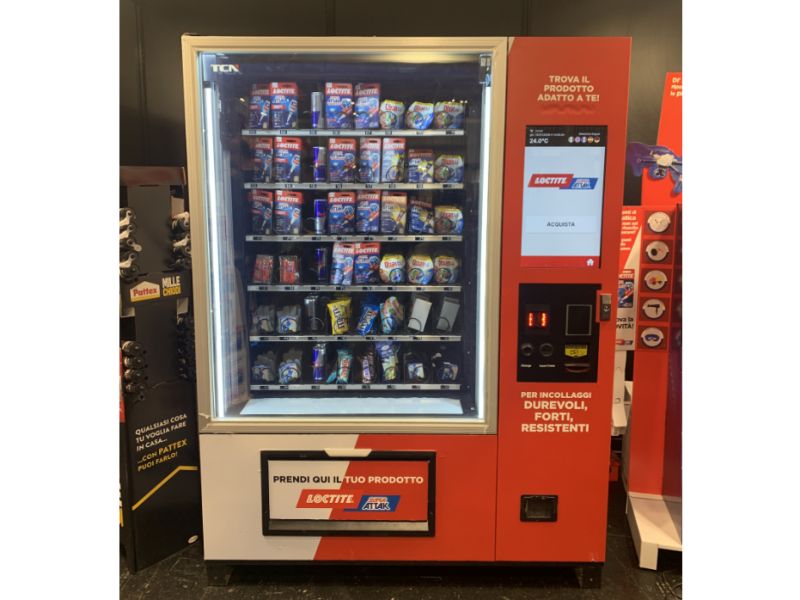 Technoretail - Brico io, Henkel e Vado lanciano la smart vending machine interattiva 