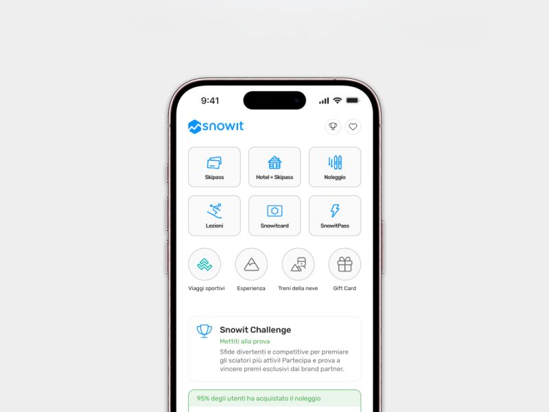 Technoretail - Snowit: nuovo programma di sfide stagionali per abbonati SnowitPass 