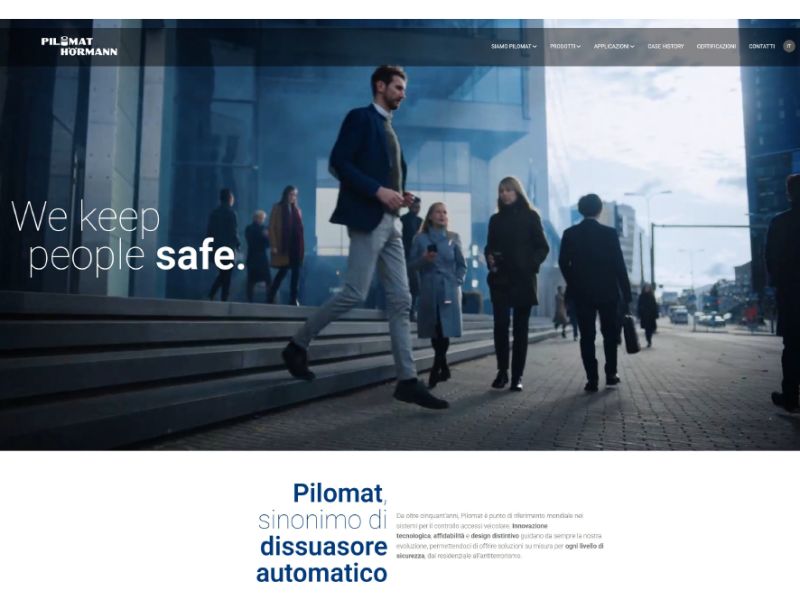 Technoretail - Pilomat lancia il suo nuovo sito web con una UX semplice e immediata 