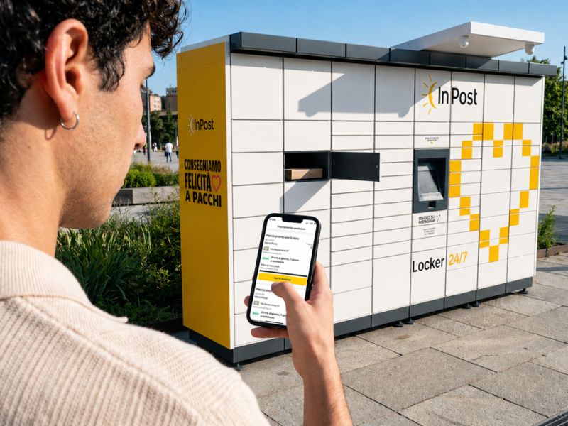 Technoretail - InPost Italia lancia l&rsquo;app per tenere le spedizioni sotto controllo 
