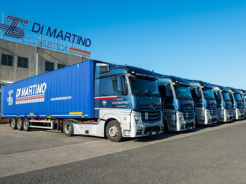 F.lli Di Martino monitora in tempo reale 1.800 rimorchi con Webfleet