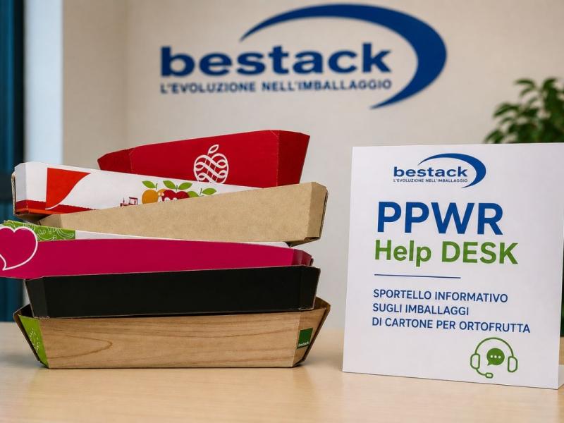 Bestack presenta il Ppwr Help Desk per la filiera ortofrutticola