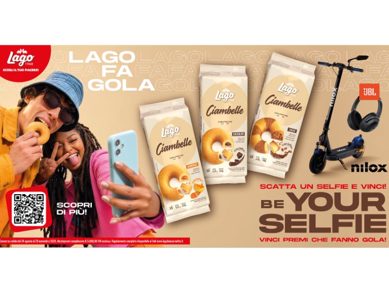 Lago 1968 lancia "Be Your Selfie": gusto, creatività e social al centro del nuovo concorso