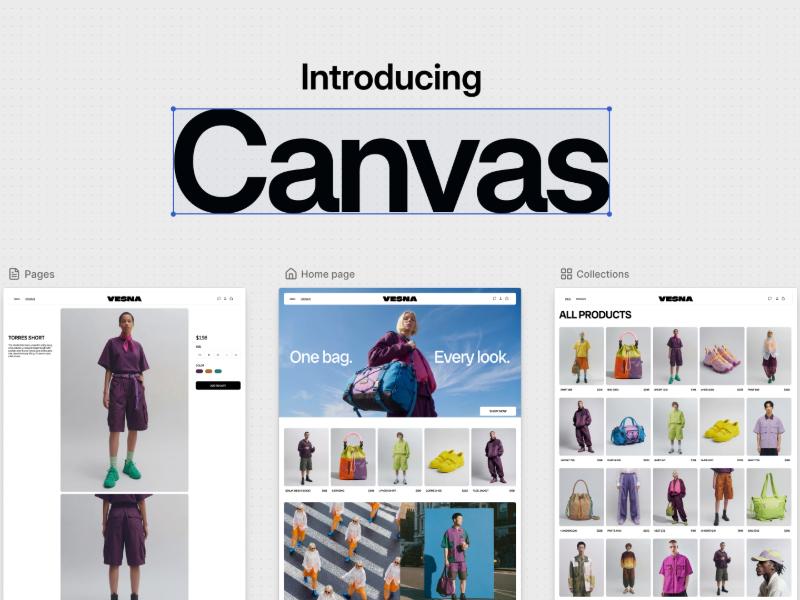 Shopify lancia Canvas: progettare lo store online con l'AI di Sidekick