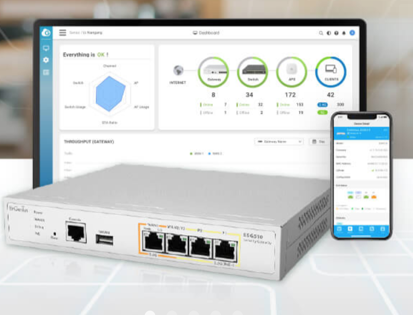 Technoretail - EnGenius lancia il suo primo gateway di sicurezza 
