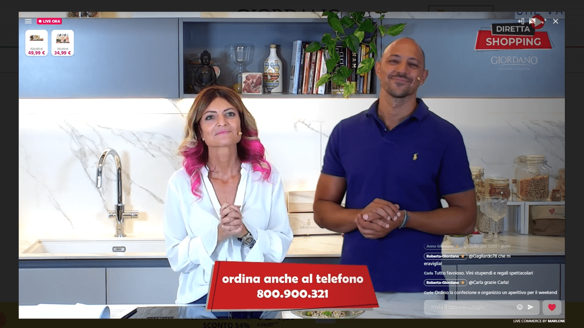 Technoretail - Giordano Vini e il Livestream Shopping: buona la prima 