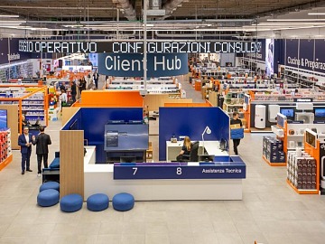 Unieuro presenta a Lissone (MB) il suo nuovo format con al centro il Client Hub